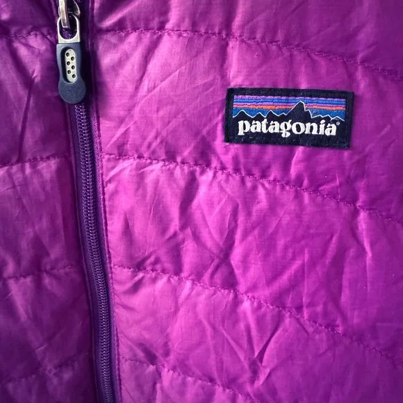 Patagonia Women's Down Jacket, Purple, Small